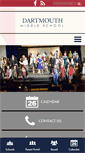 Mobile Screenshot of dartmouth.unionsd.org